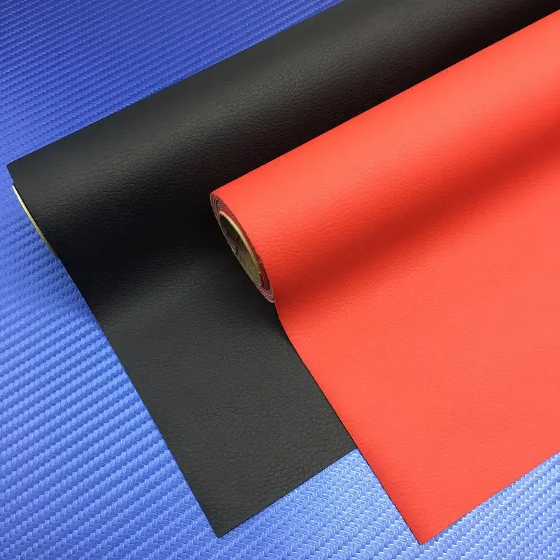 Tissu similicuir PU extensible 50 x 140 cm pour automobile