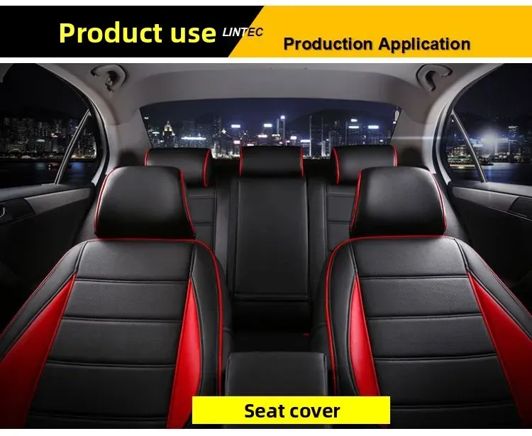 Tissu similicuir PU extensible 50 x 140 cm pour automobile