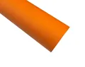 Tissu similicuir PU extensible 50 x 140 cm pour automobile – Couleur orange