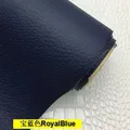Tissu similicuir PU extensible 50 x 140 cm pour automobile – Couleur royal blue 50x140cm
