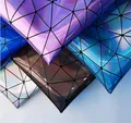 Tissu similicuir PU holographique 50 x 120 cm géométrique – 5