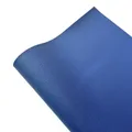 Tissu similicuir PU Litchi 20 x 30 cm imperméable – Couleur 4 sapphire blue