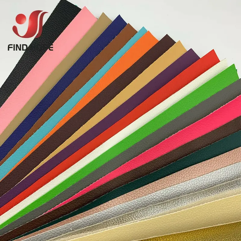 Tissu similicuir PU Litchi 20 x 30 cm imperméable