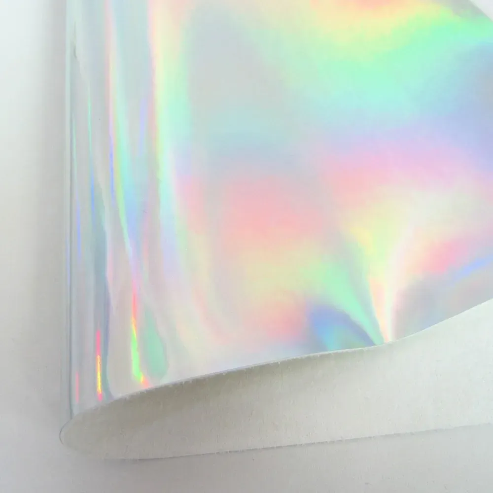 Tissu similicuir PU miroir 30 x 134 cm pour sacs