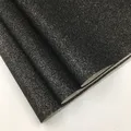Tissu similicuir PU paillettes 20 x 135 cm brillant – Couleur All Black