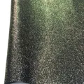 Tissu similicuir PU paillettes 20 x 135 cm brillant – Couleur Black