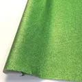 Tissu similicuir PU paillettes 20 x 135 cm brillant – Couleur Green