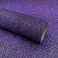 Tissu similicuir PU paillettes 20 x 135 cm brillant – Couleur Lavender Purple