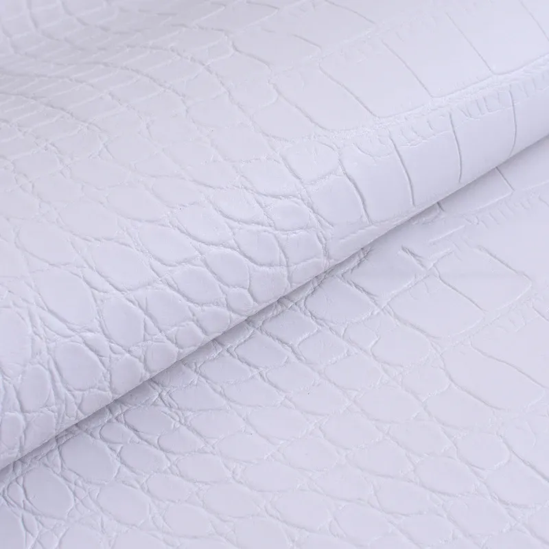 Tissu similicuir PU pierre 100 x 137 cm pour couture