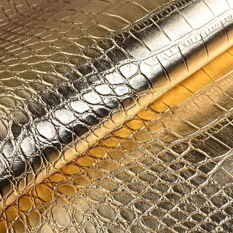 Tissu similicuir PU pierre 100 x 137 cm pour couture