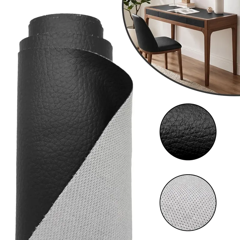 Tissu vinyle texturé résistant imperméable au mètre